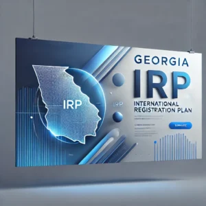Georgia International Registration Plan infographic.